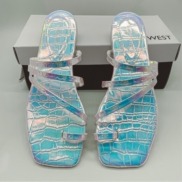 NWT Nine West Darbie sandals, Sz 6.5 - Picture 4 of 8